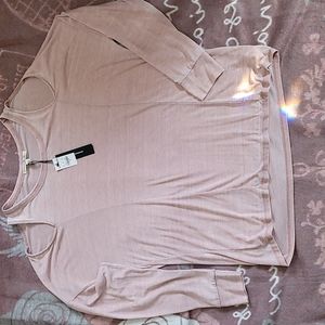 Express Cold Shoulder Shirt size M